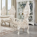 HD 13012 IVORY NEW ARM CHAIR